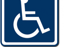 señalización paso discapacitados edificios